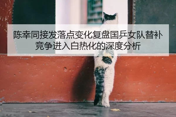陈幸同接发落点变化复盘国乒女队替补竞争进入白热化的深度分析